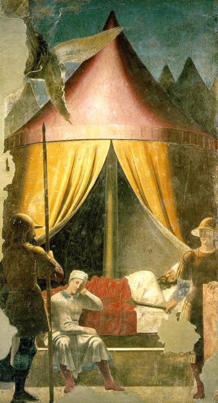 Piero della Francesca Constantine s Dream Spain oil painting art